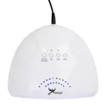 48 W UV lampa s chrómovou základňou