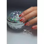 Advent 07 - Gél lak 8 ml - Tmavá červená -