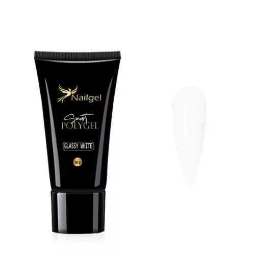 Smart polygel Glassy White - 60 g