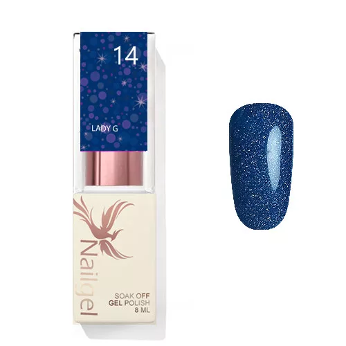 Lady G 014- gélový lak  8 Ml