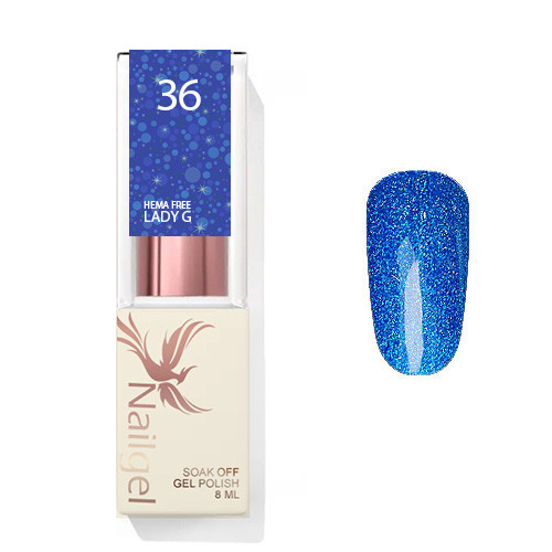 Lady G 036- gélový lak  8 Ml