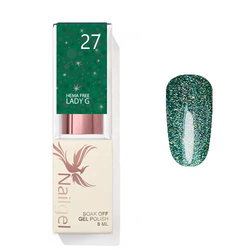 Lady G 027 - gélový lak  8 Ml