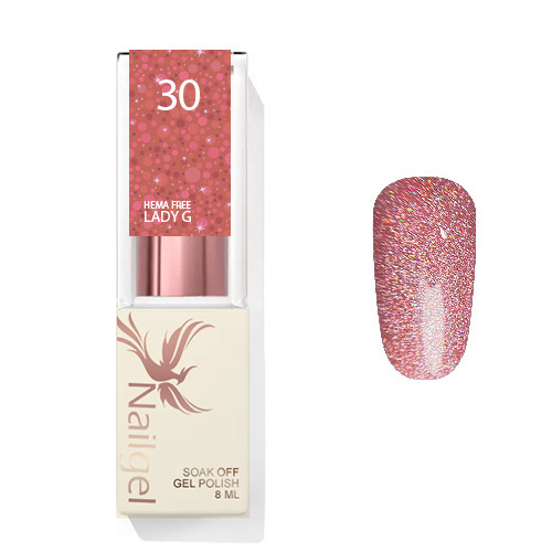Lady G 030- gélový lak  8 Ml