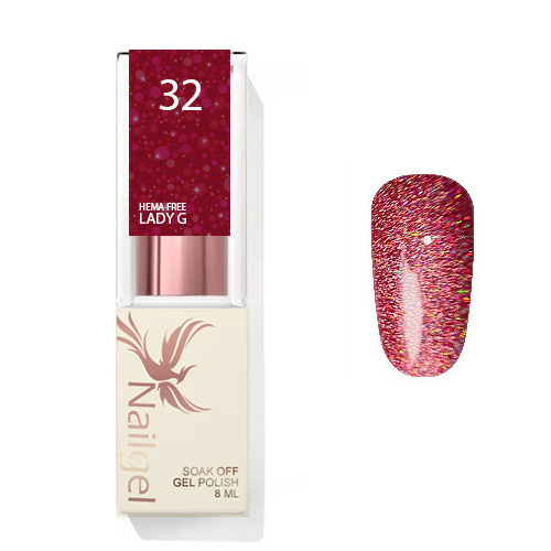 Lady G 032- gélový lak  8 Ml