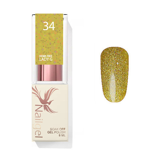 Lady G 034- gélový lak  8 Ml