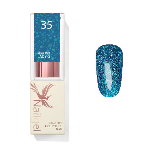Lady G 035- gélový lak  8 Ml