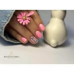 Liquid Polygel pastelová kolekcia 6 kusov v pumpovacej nádobe, s darčekovou efektovou margarétou