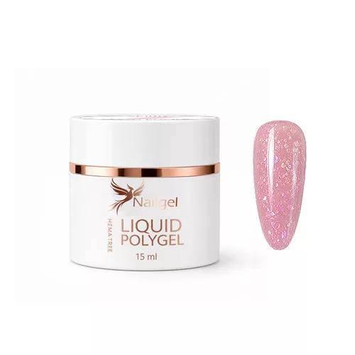 RETRO Liquid Polygél – OPAL FLAKE 27 – 15 ml