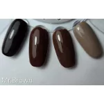 Mr Brown 02 - gélový lak  8 Ml