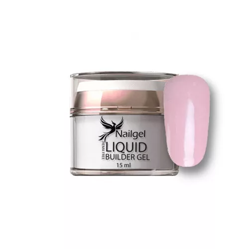 Liquid builder gel - Baby pink 15ml