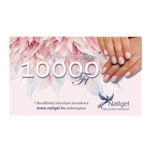 Nailgel Darčeková karta 30 €