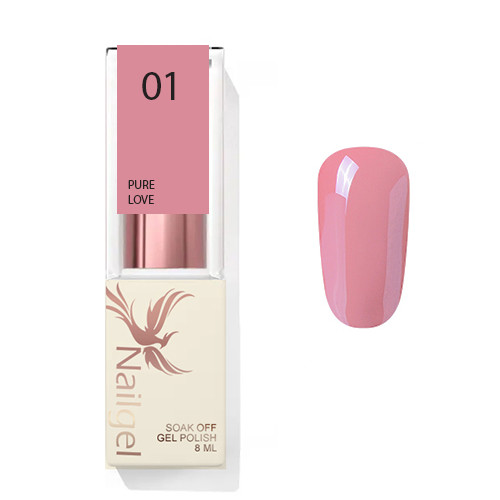 Pure Love  001 - gélový lak  8 Ml