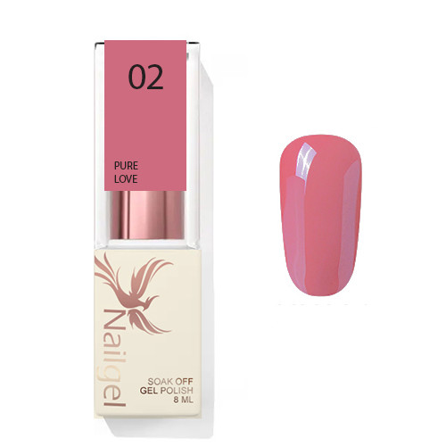 Pure Love  002 - gélový lak  8 Ml
