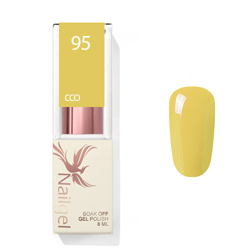 Priesvitná žltá 095 CCO Gél lak 8ml