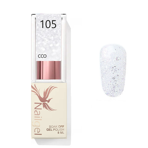 Biely 105 CCO Gél lak 8ml