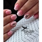 Rosegold  nálepka na nechty 5