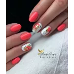 Polka Top Coat - Black&White dots - Lesk gél 8ml