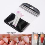 Zosilňovač nechtov, sklenené vlákna na predlžovanie